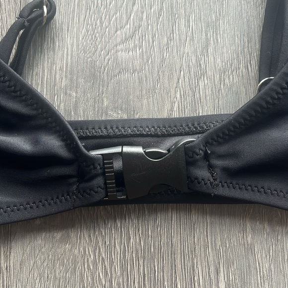 Fashion Nova Bikini Top ✧ Black ✧ Size S - Picture 3 of 4